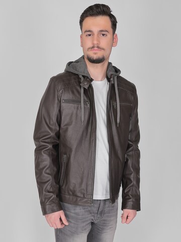 MUSTANG Between-Season Jacket ' Foster ' in Brown: front