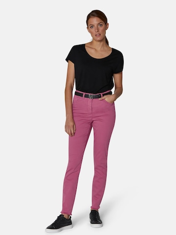 MADELEINE Skinny Jeans in Pink