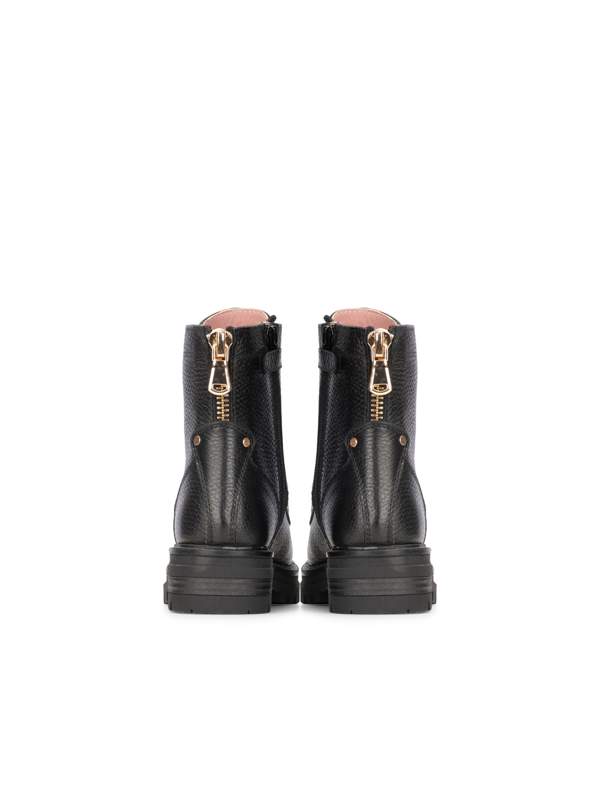 PS Poelman Boots 'Monk' in Black