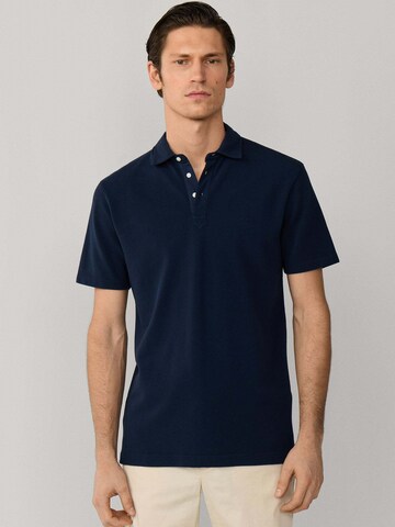 Maglietta 'GMD PIQUE SS' di Hackett London in blu: frontale