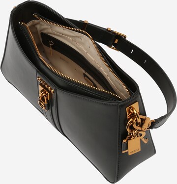 GUESS - Mala de ombro 'GINEVRA' em preto