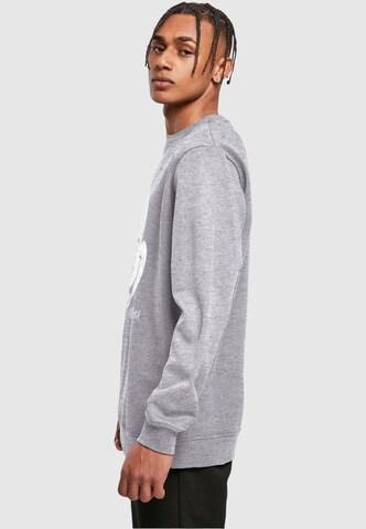 ABSOLUTE CULT Sweatshirt 'Mickey Mouse - Distressed Face' in Grey
