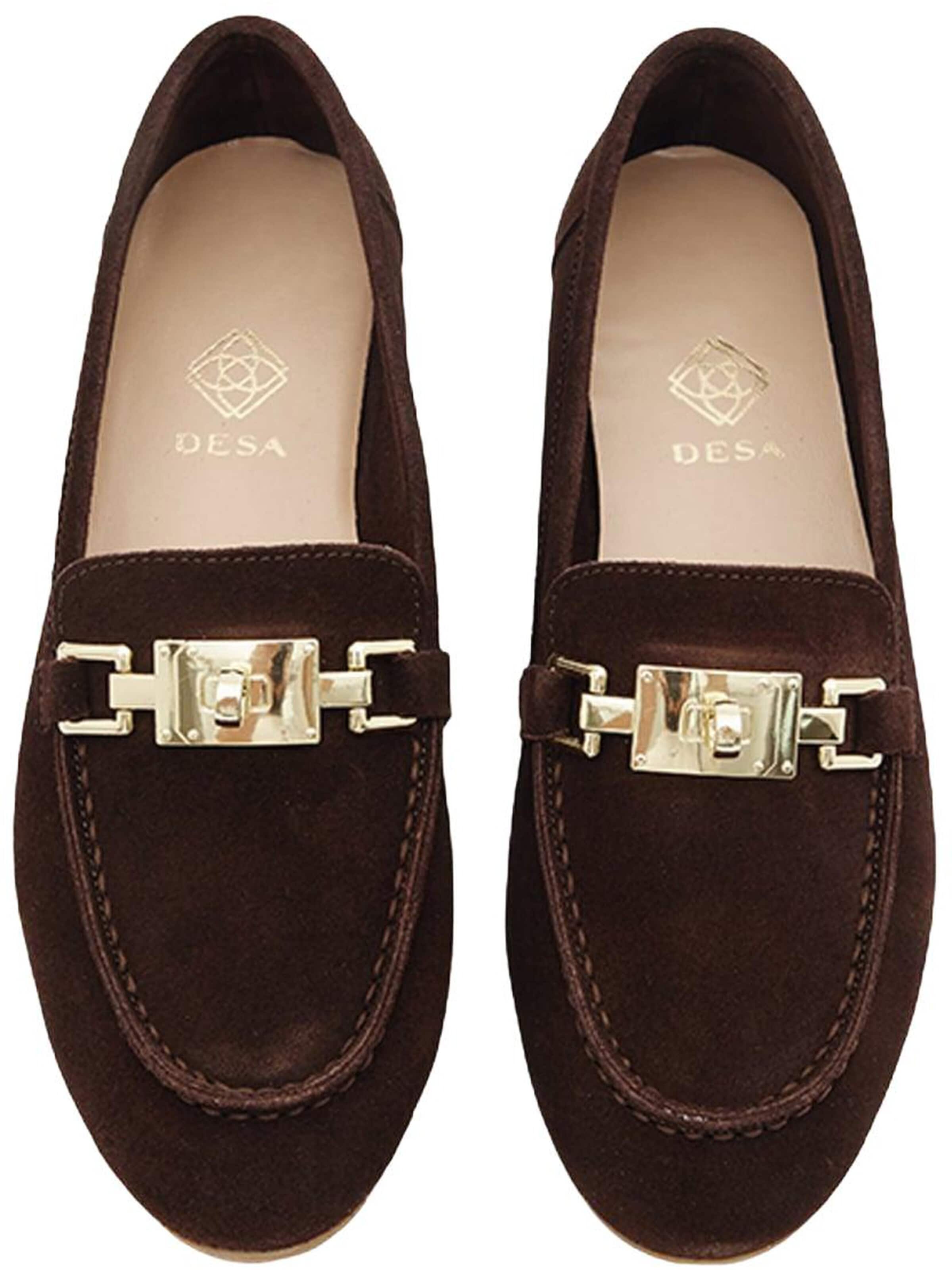 Desa - Zapatillas 'Beleg' en marrón