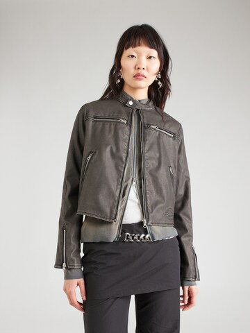 BDG Urban Outfitters Between-Season Jacket in Black: front