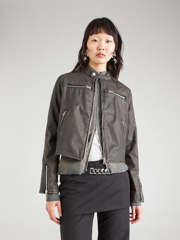 BDG Urban Outfitters - Chaqueta de entretiempo en negro: frente