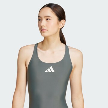 ADIDAS PERFORMANCE Bralette Active Swimsuit in Grey