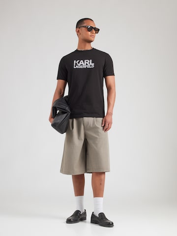 Karl Lagerfeld - Camiseta en negro