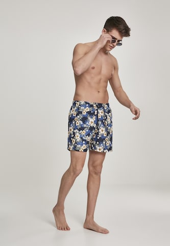 Urban Classics Zwemshorts in Blauw