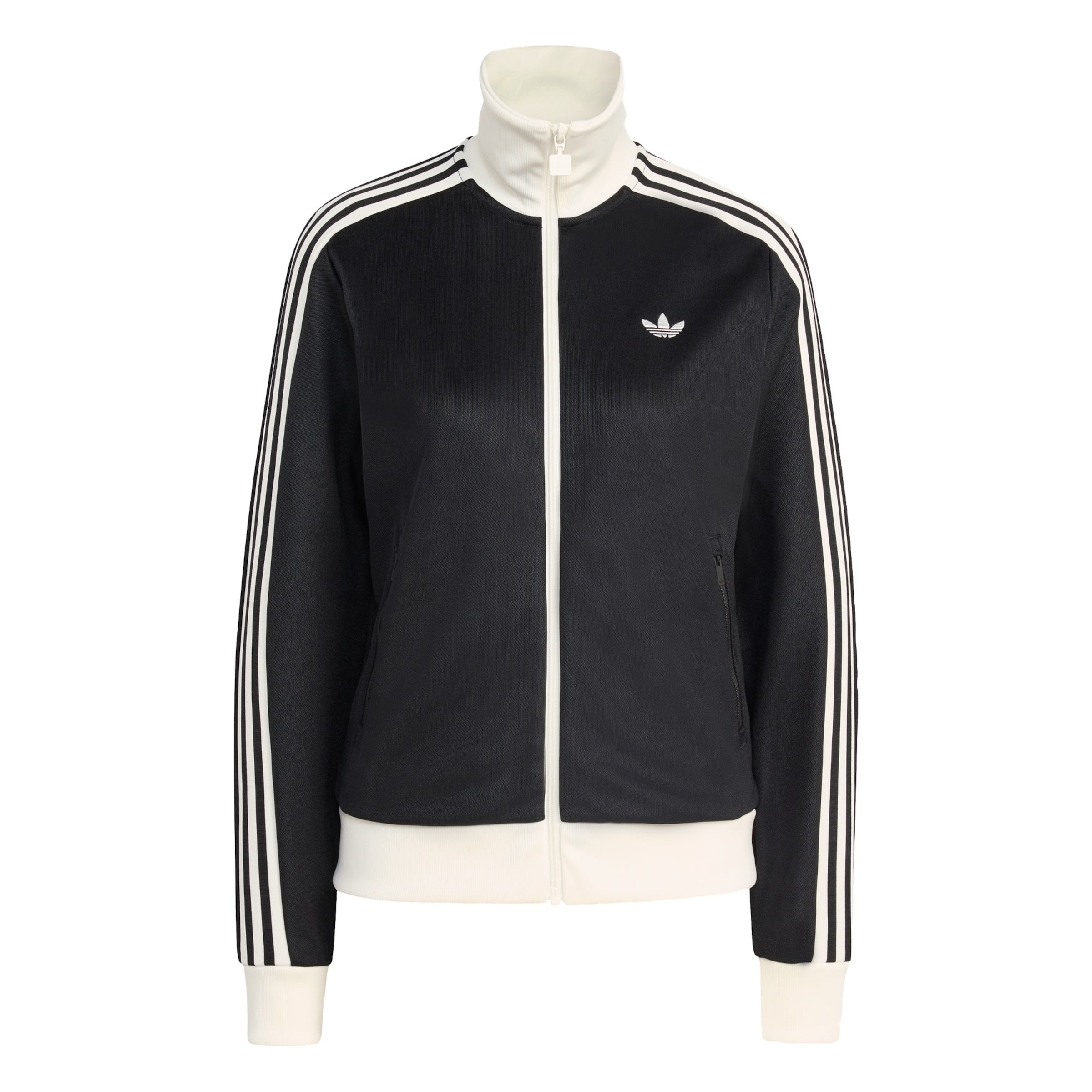 ADIDAS ORIGINALS Sweatjacke 'Classic' in Schwarz: Vorderseite