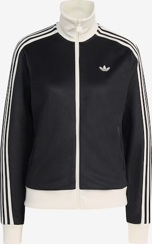 ADIDAS ORIGINALS Sweatvest 'Classic' in Zwart: voorkant