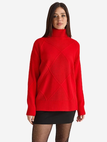 Bianco Lucci Sweater 'Pullover' in Red: front