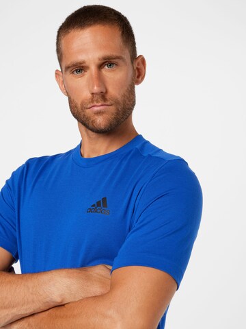 ADIDAS SPORTSWEAR Functioneel shirt 'Aeroready Designed To Move Feelready' in Blauw