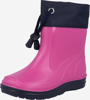 BECK Rubber boot in Pink: front