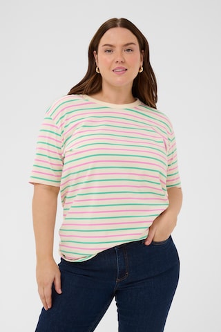 KAFFE CURVE - Camisa em bege: frente