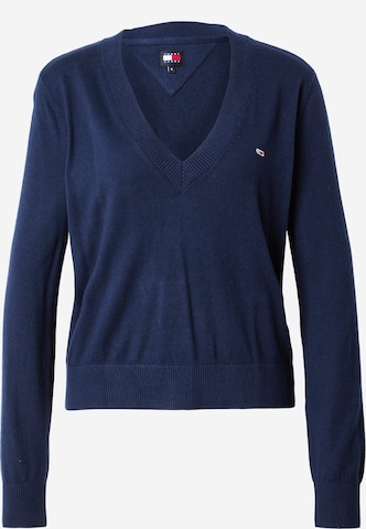 Pullover 'ESSENTIAL' di Tommy Jeans in blu: frontale