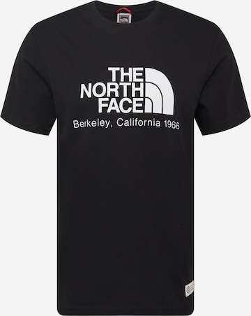 Maglietta 'BERKELEY CALIFORNIA' di THE NORTH FACE in nero: frontale