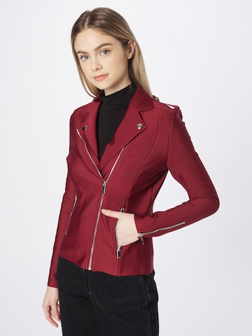 Karen Millen Between-season jacket in Red: front