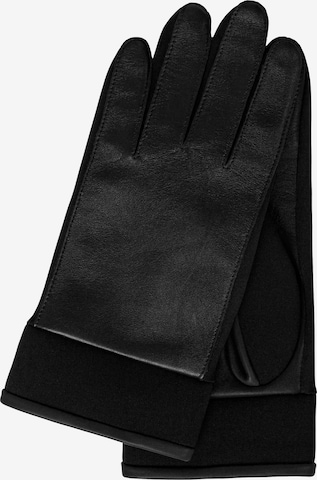 KESSLER Full Finger Gloves 'LEIF' in Black: front
