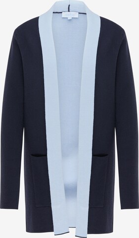 Cardigan usha BLUE LABEL en bleu : devant