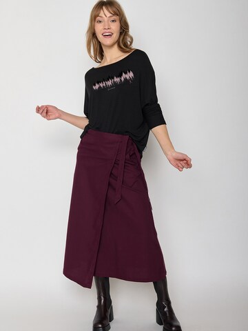 GREENBOMB Shirt 'Nature Forest Jog' in Schwarz