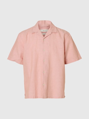 SELECTED Comfort Fit Skjorte 'SLHClay' i pink
