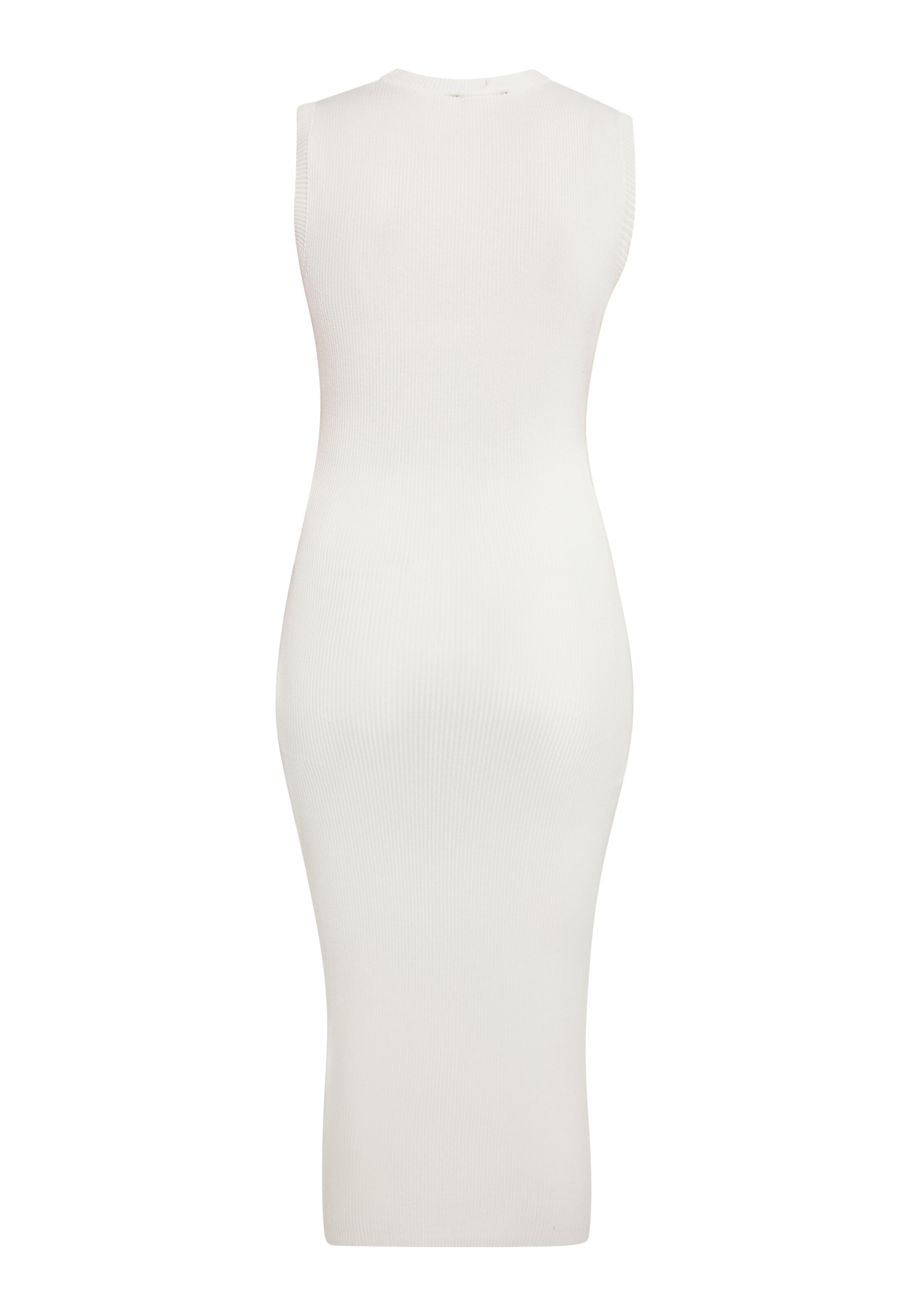 NAEMI Трикотажное платье в Белый