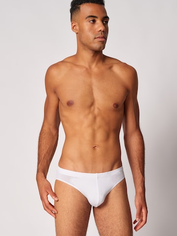 Skiny Slip in Weiß: Vorderseite