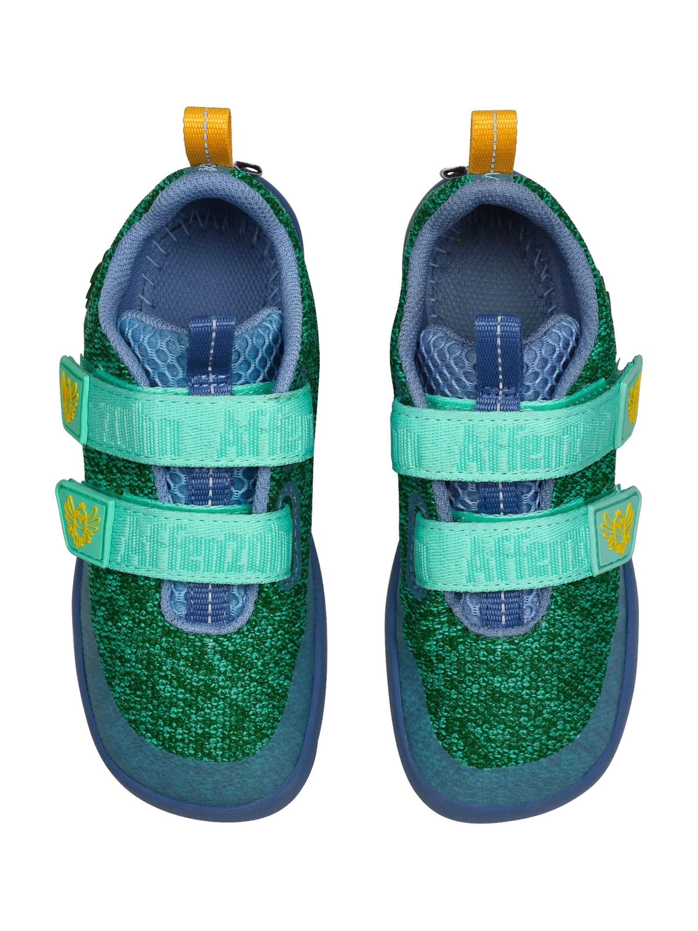 Affenzahn Sneakers 'Sneaker Knit Happy' in Green