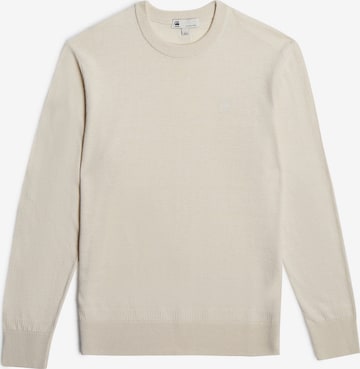 Pull-over 'Premium core' G-STAR en blanc : devant