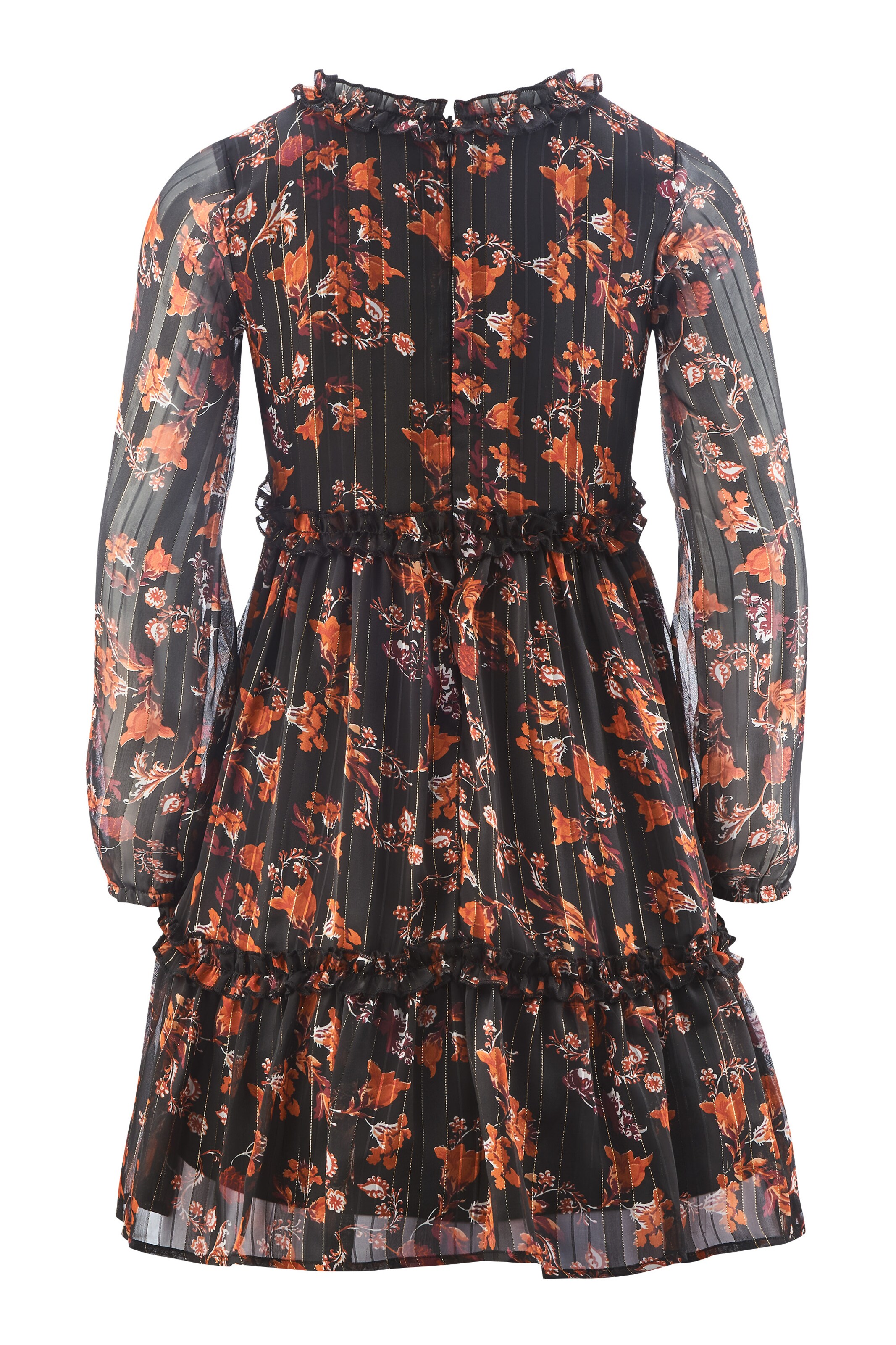 happy girls Dress in Black