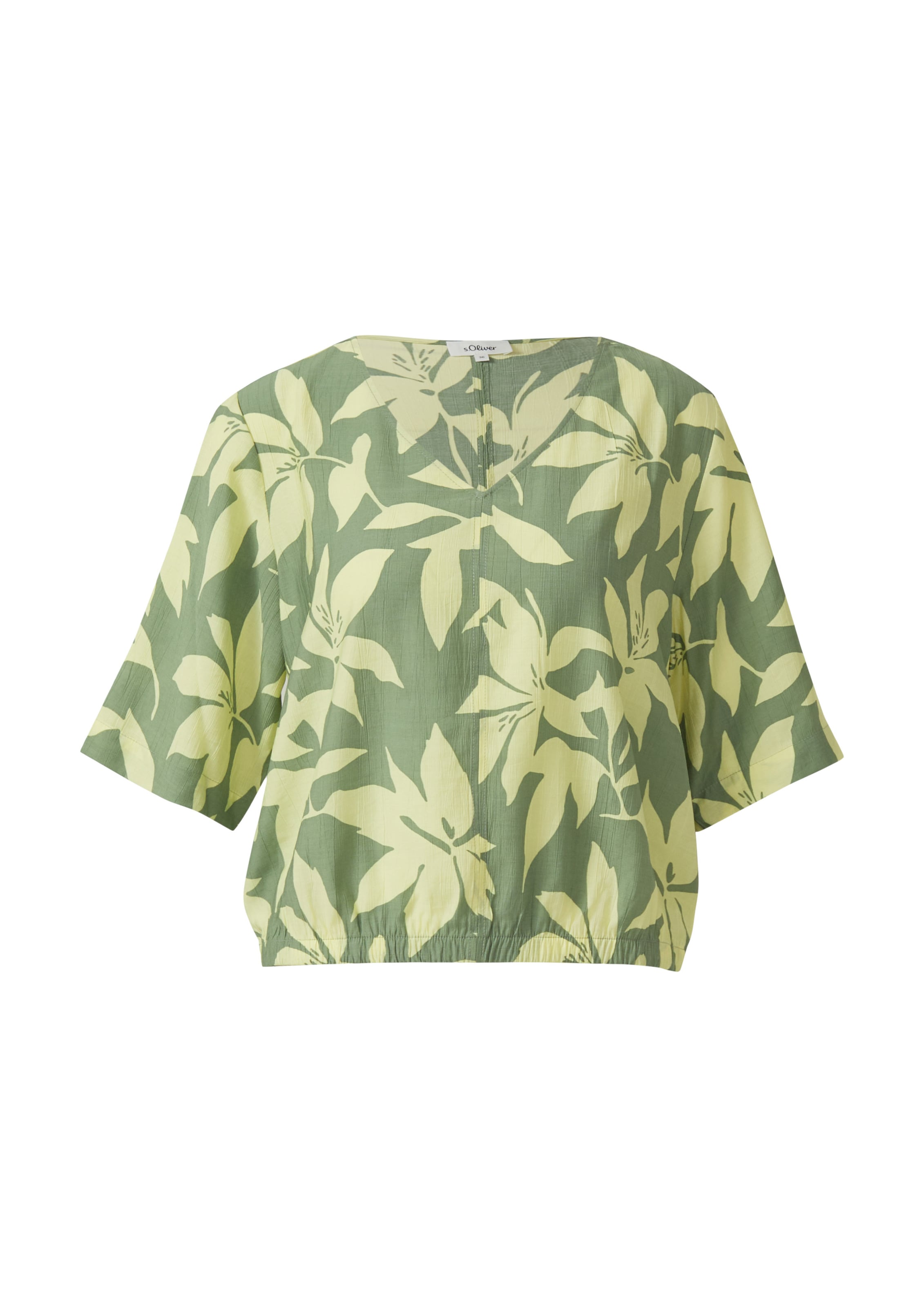 s.Oliver Bluse in Grün: Vorderseite