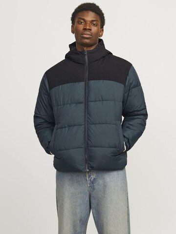 JACK & JONES Vinterjakke 'JJMoon' i blå: forside