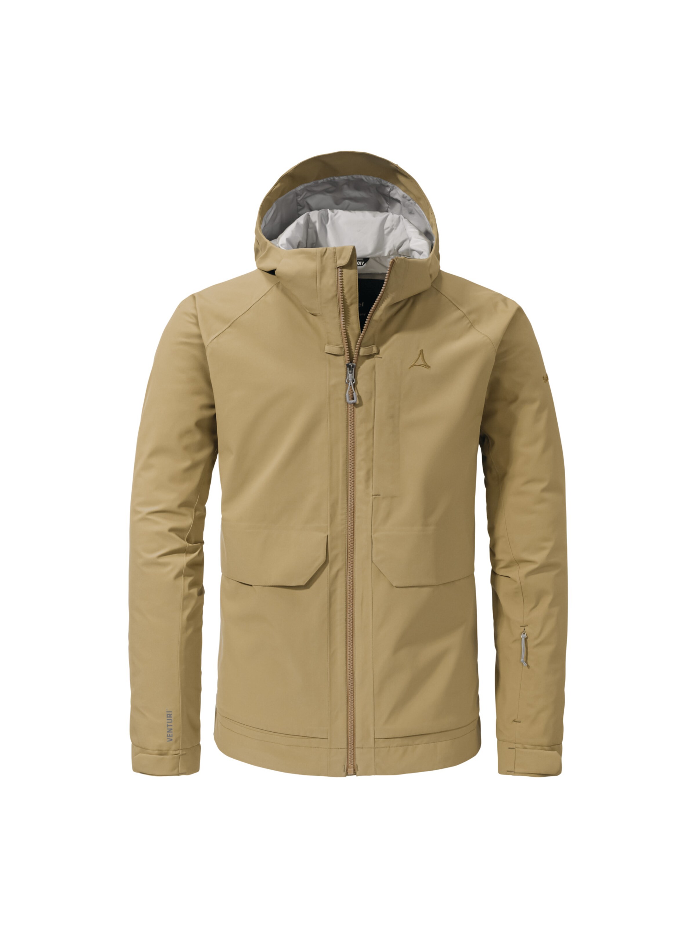 Schöffel Outdoor jacket 'Lausanne' in Beige: front