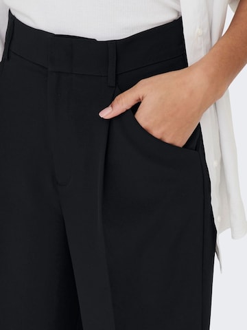 ONLY Wide Leg Hose 'Tate-Abba' in Schwarz