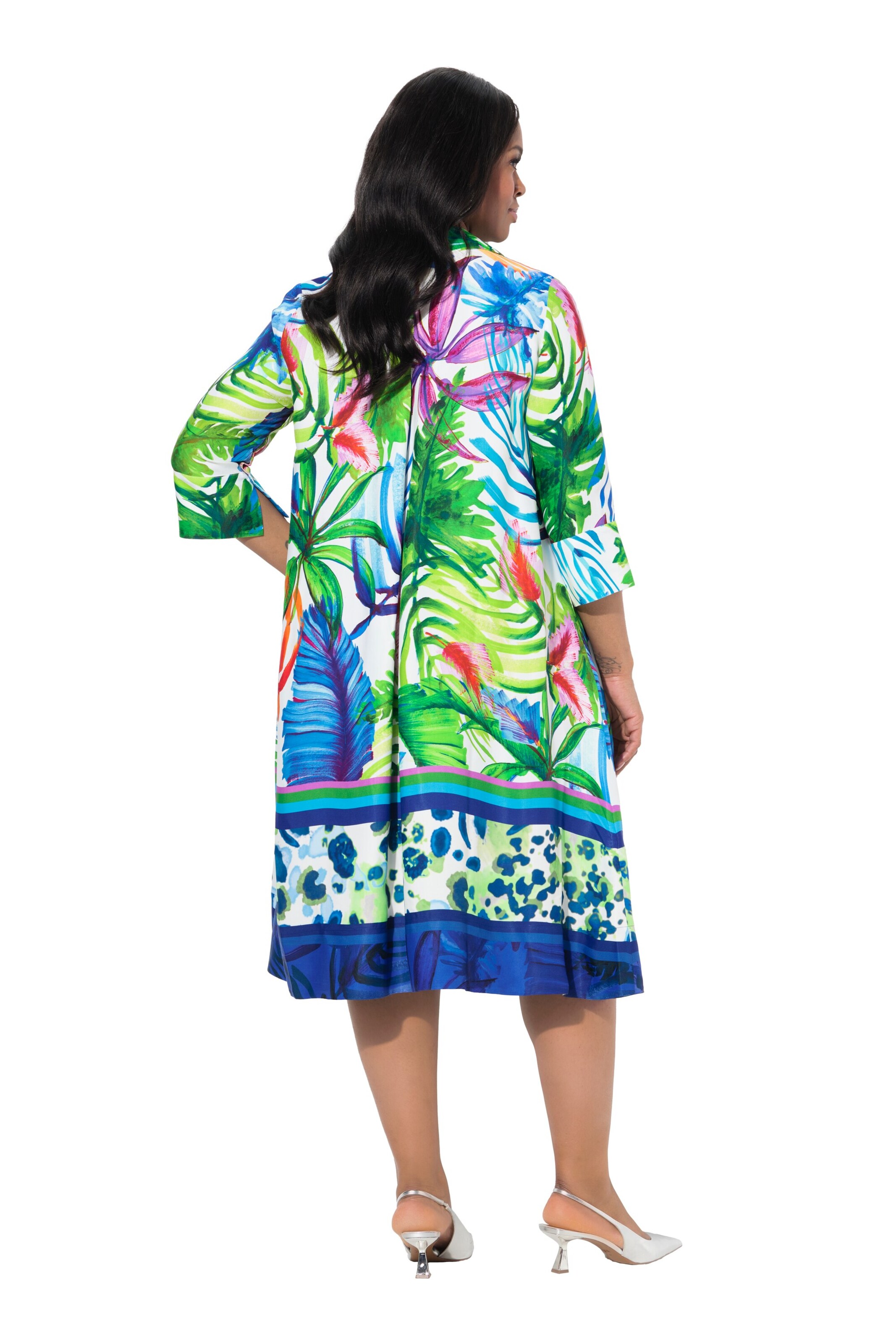 Ulla Popken Kleid in Grün