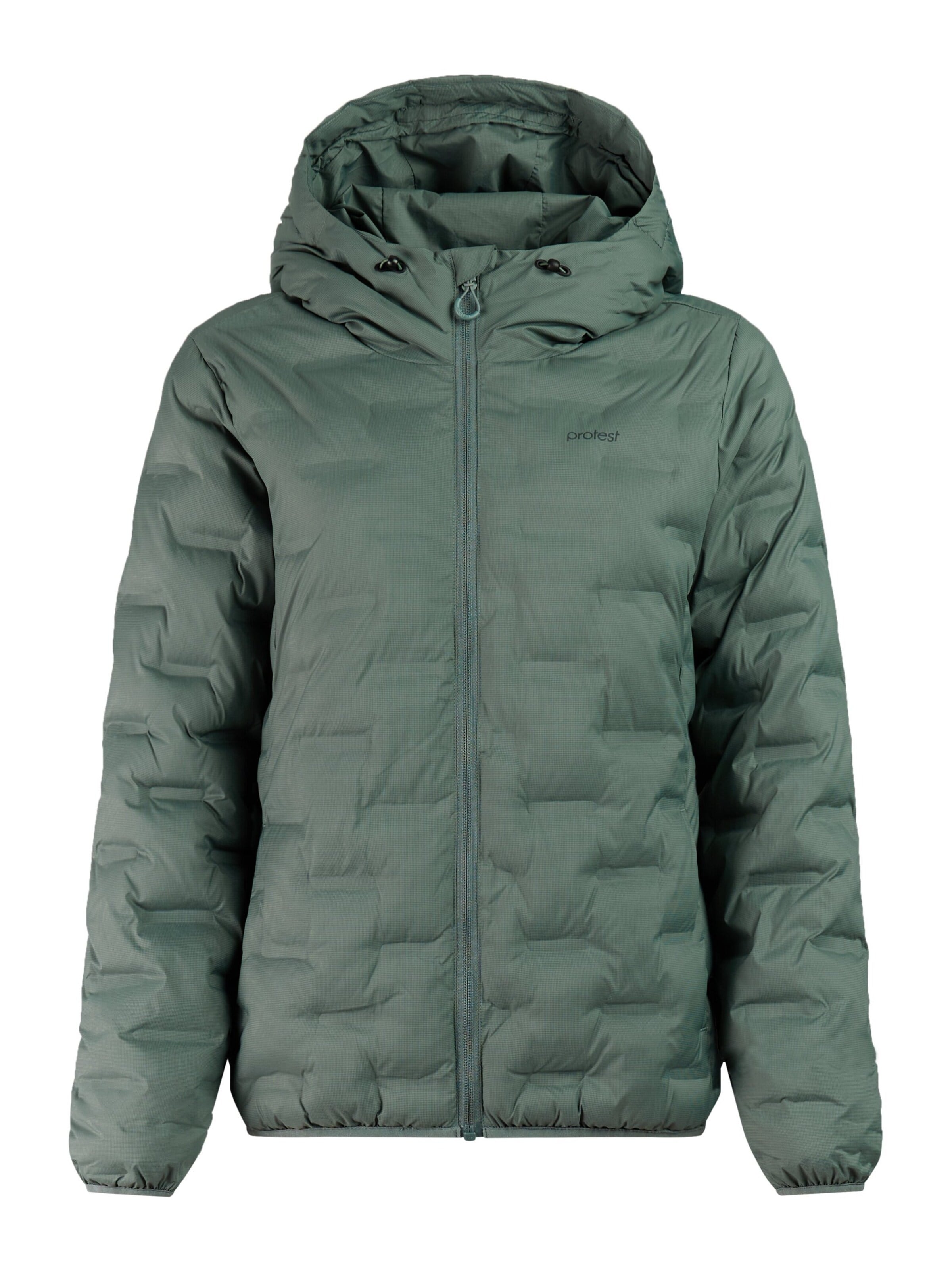 PROTEST Outdoorjacke 'PRTLupita'‌‌‌‌‌ in Grün: Vorderseite