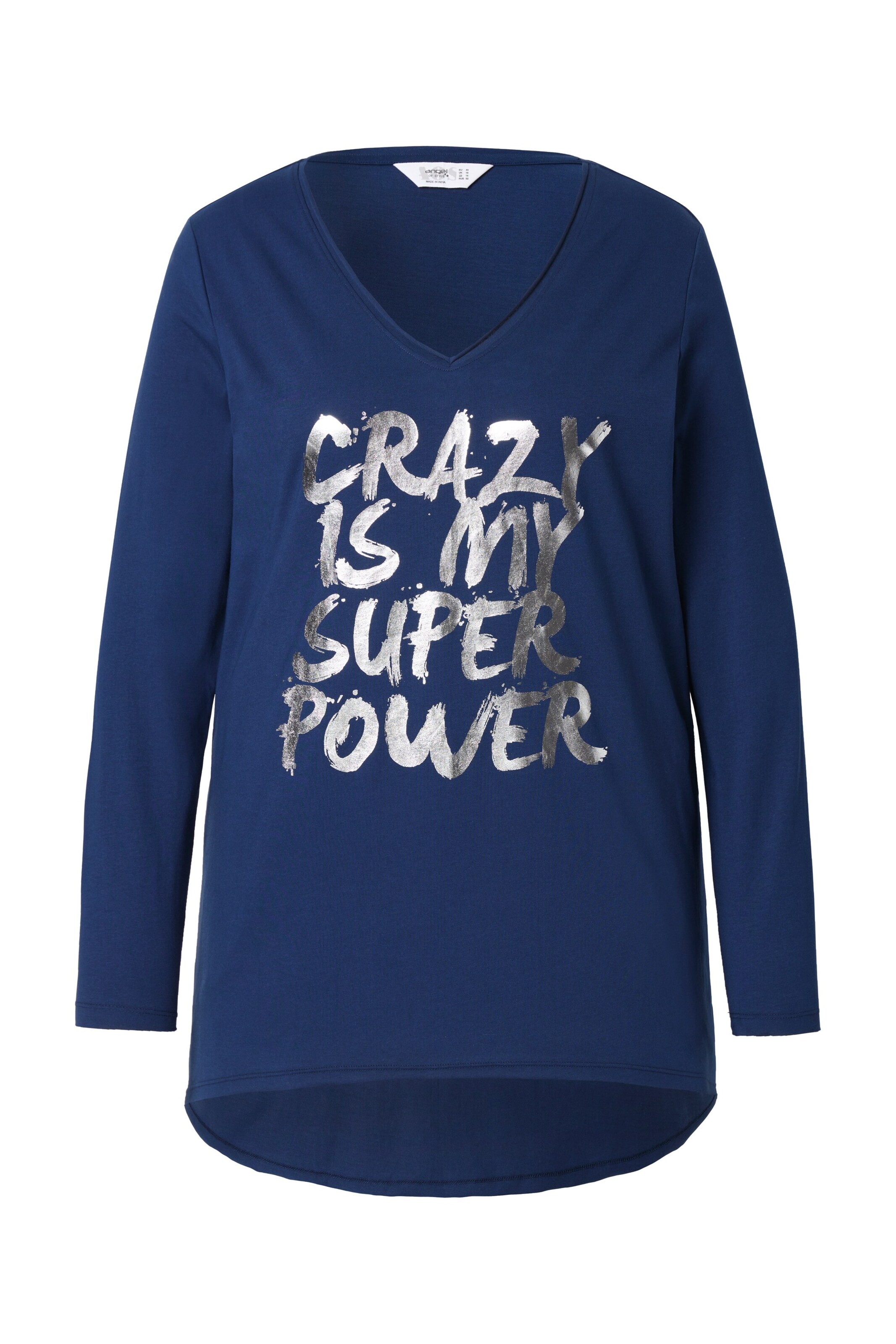 Angel of Style Shirt in Blue: front