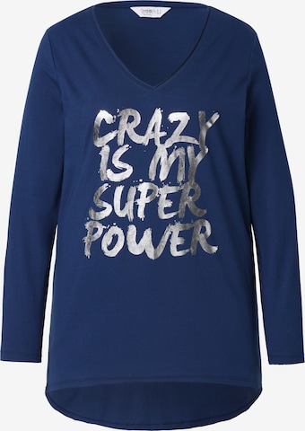 Angel of Style Shirt in Blue: front