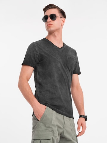 Ombre Shirt in Black