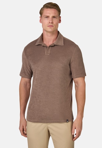 T-Shirt Boggi Milano en marron : devant