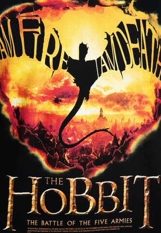 LOGOSHIRT Shirt 'Hobbit' in Zwart