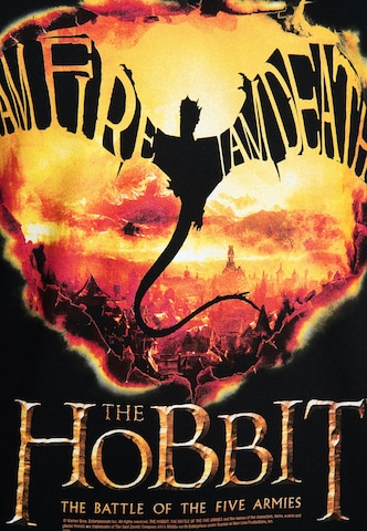 LOGOSHIRT Shirt 'Hobbit' in Black