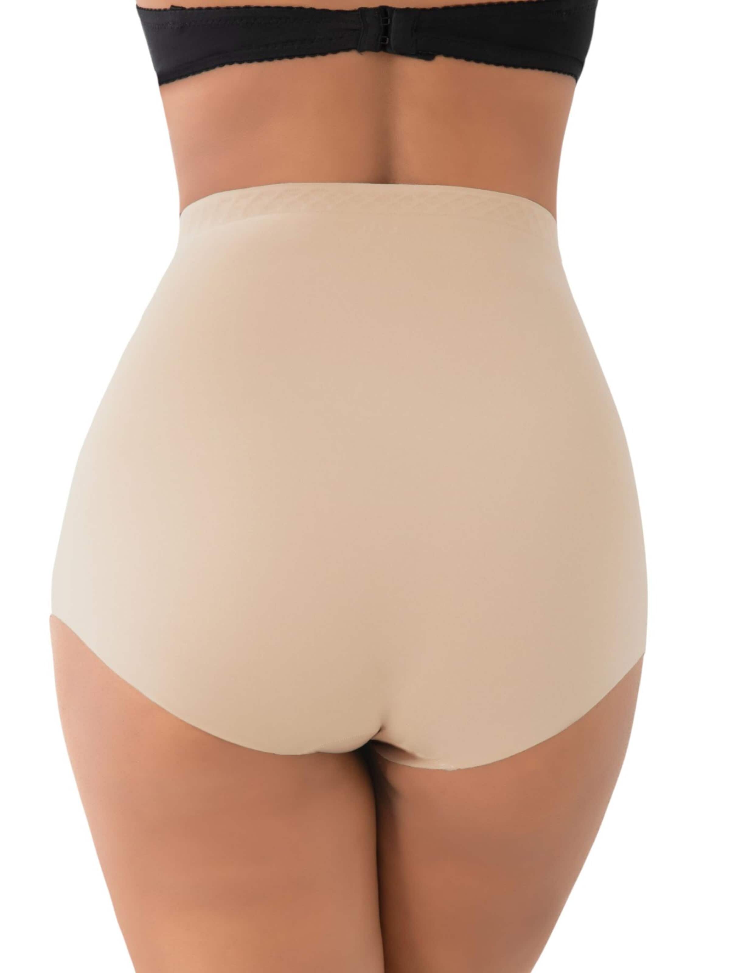 Slip scultant 'LaserCurve' fashionshowcase en beige