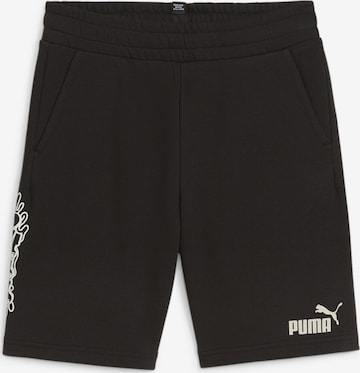 PUMA Pants 'ESS+ Mid 90s' in Black: front