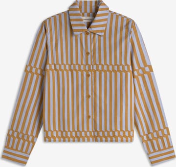 Thinking MU Bluse 'Duna' in Blau: Vorderseite