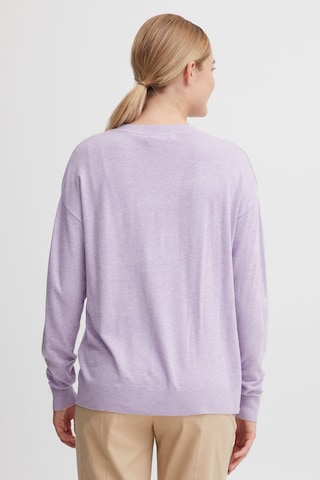 Oxmo Sweater in Purple