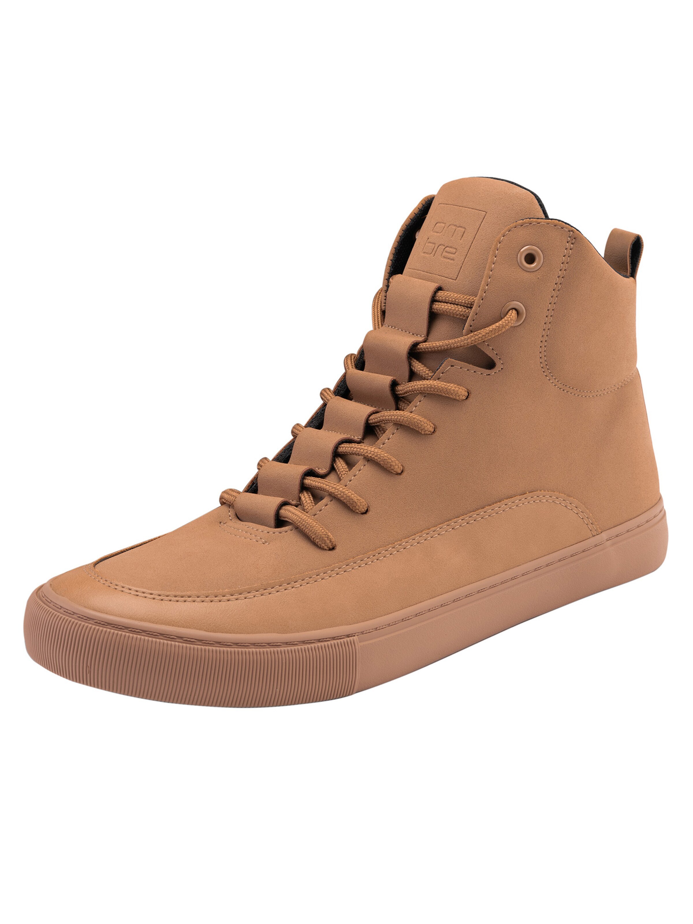 Ombre Sneaker high‌‌‌‌ in Braun: Vorderseite