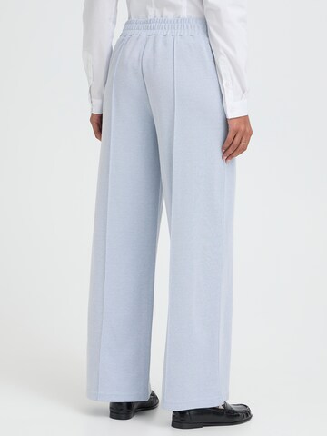 ICHIFlared/zvonoliki kroj Hlače 'IHKATE' - plava boja