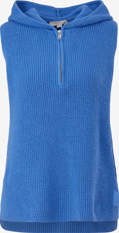 comma casual identity Pullover in Blau: predná strana