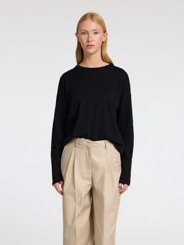 Pull-over 'SLFLaura' SELECTED FEMME en noir